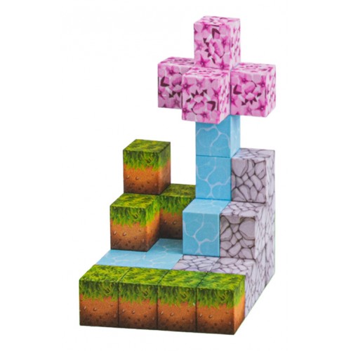 Set of Magnetic Cubes, Blocks, 384 pcs.