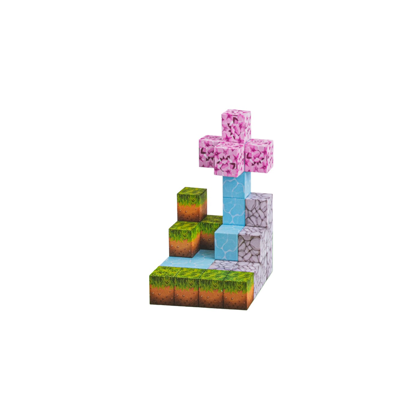 Set of Magnetic Cubes, Blocks, 384 pcs.