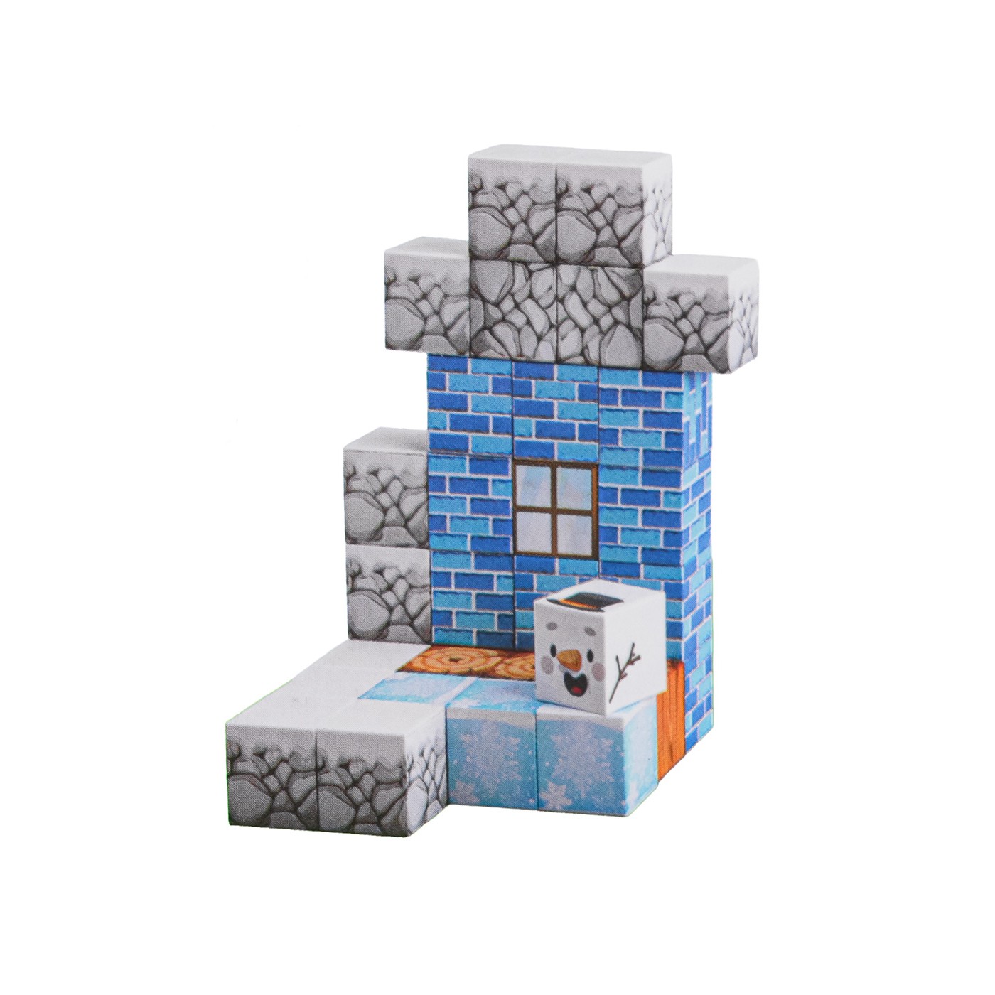 Set of Magnetic Cubes, Blocks, 384 pcs.
