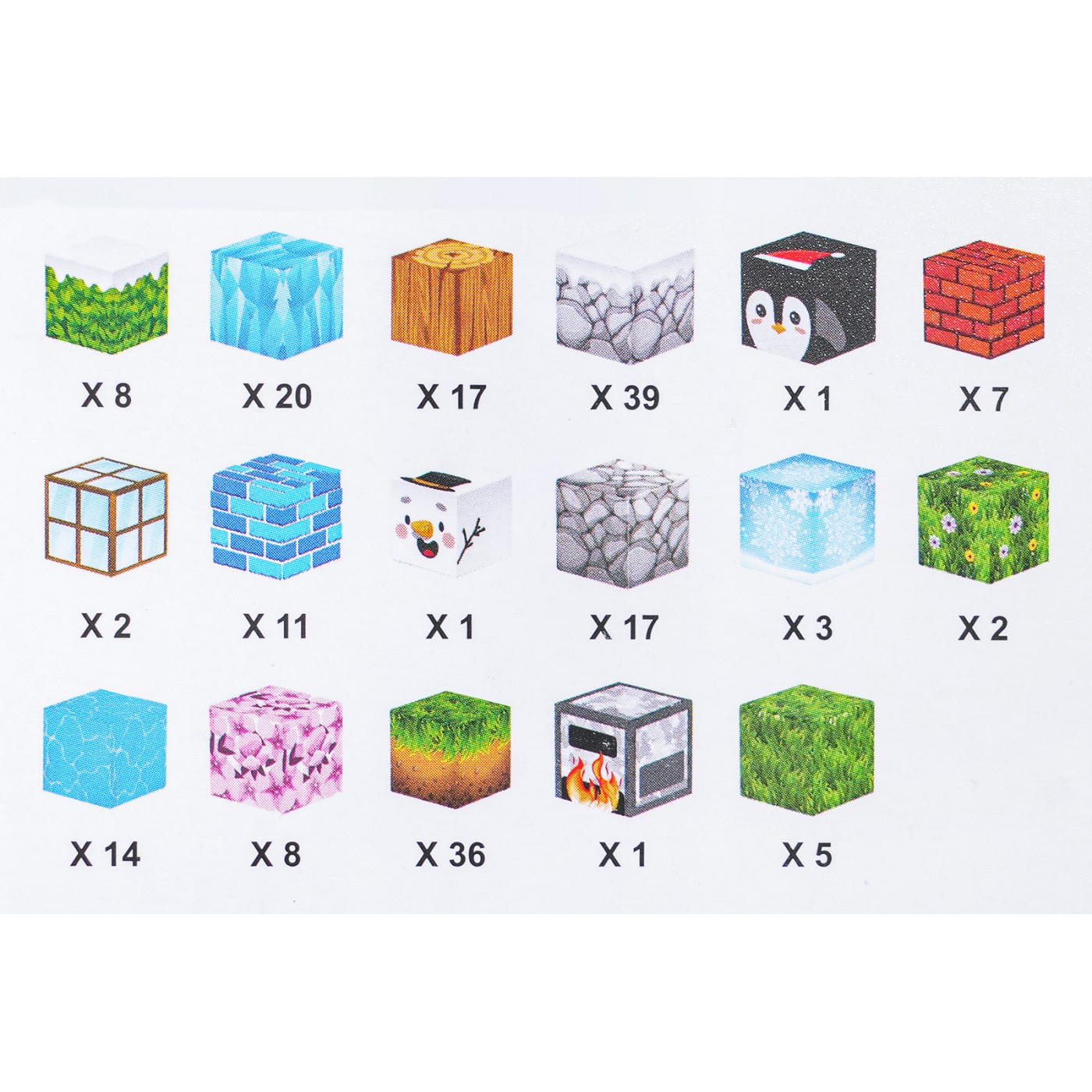 Set of Magnetic Cubes, Blocks, 384 pcs.