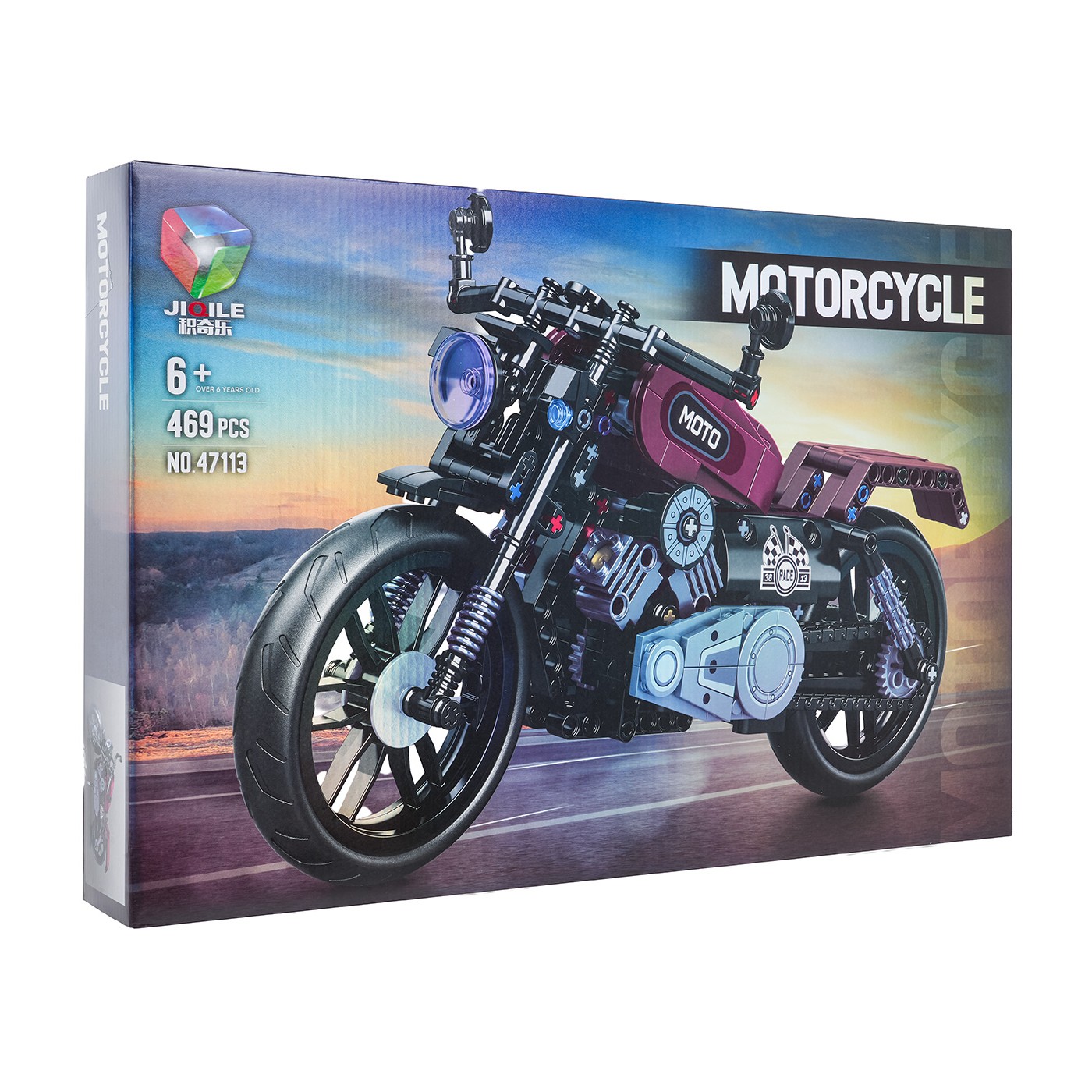 Motorcycle Building Blocks Set 469 pcs.