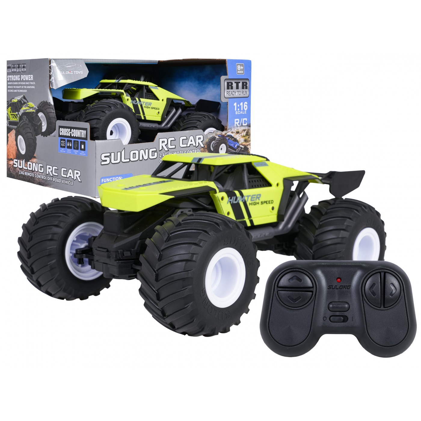 RC Crawler 1:16 HUNTER Green