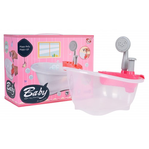 Doll Accessories Bathtub with Shower