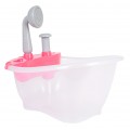 Doll Accessories Bathtub with Shower