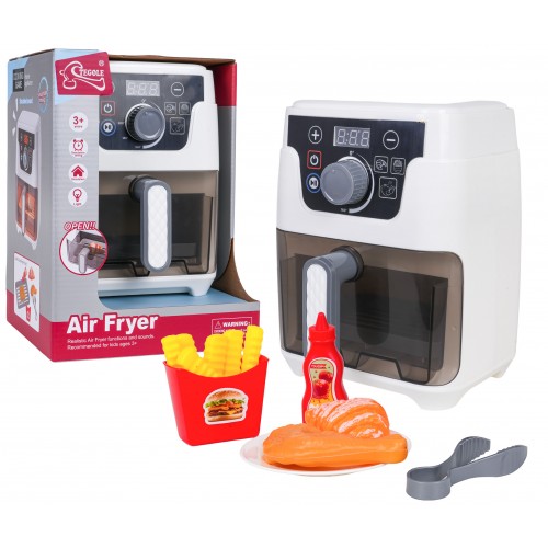 Air Fryer with Lights and Sounds + Accessories