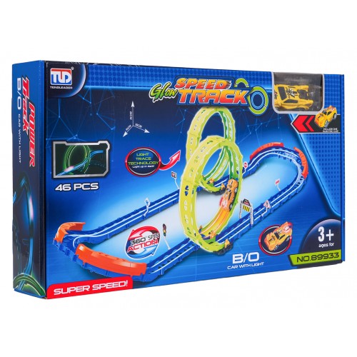 Glow in the Dark Race Track 46pcs.
