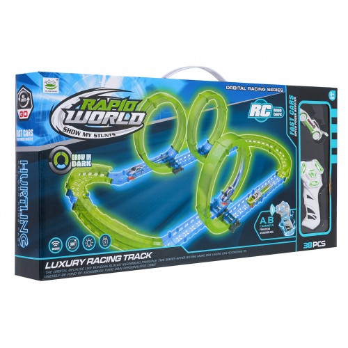 Glow in the Dark Race Track 38pcs.