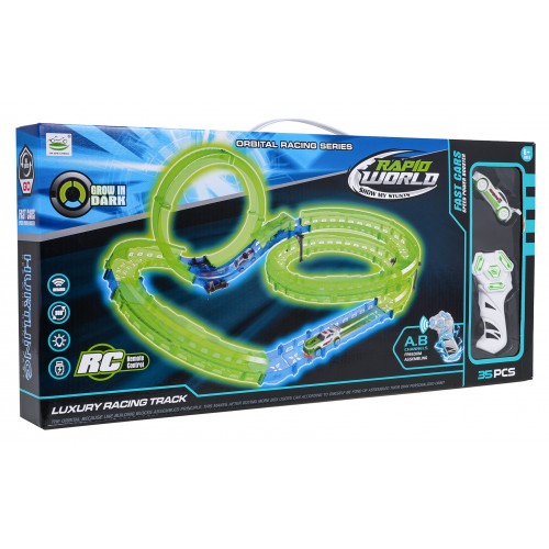 Glow in the Dark Race Track 35pcs.