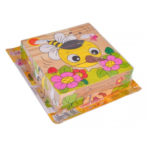 Wooden Blocks for the Youngest Insects Edition