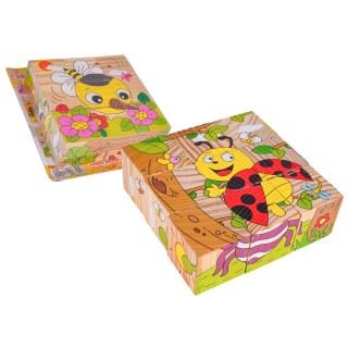 Wooden Blocks for the Youngest Insects Edition