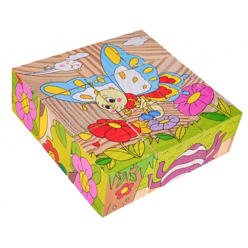 Wooden Blocks for the Youngest Insects Edition
