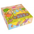Wooden Blocks for the Youngest Vehicles Edition