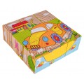 Wooden Blocks for the Youngest Vehicles Edition