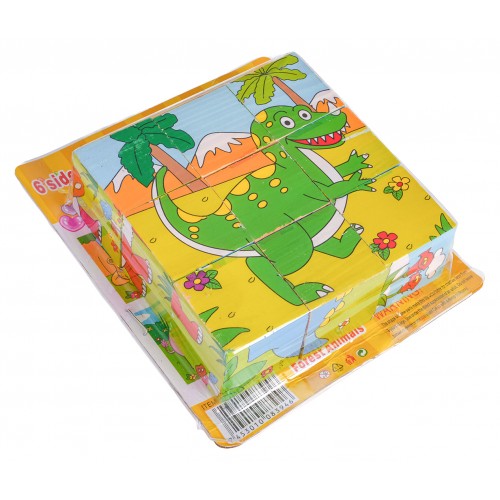Wooden Blocks for the Youngest Dinosaurs Edition