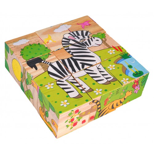 Wooden Blocks for the Youngest Animal Edition