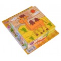 Wooden Blocks for the Youngest, Exotic Animals Edition