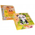 Wooden Blocks for the Youngest, Exotic Animals Edition