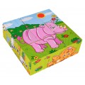 Wooden Blocks for the Youngest Safari Edition