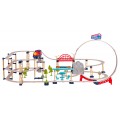 MEGA Train Track Set 146pcs + Accessories