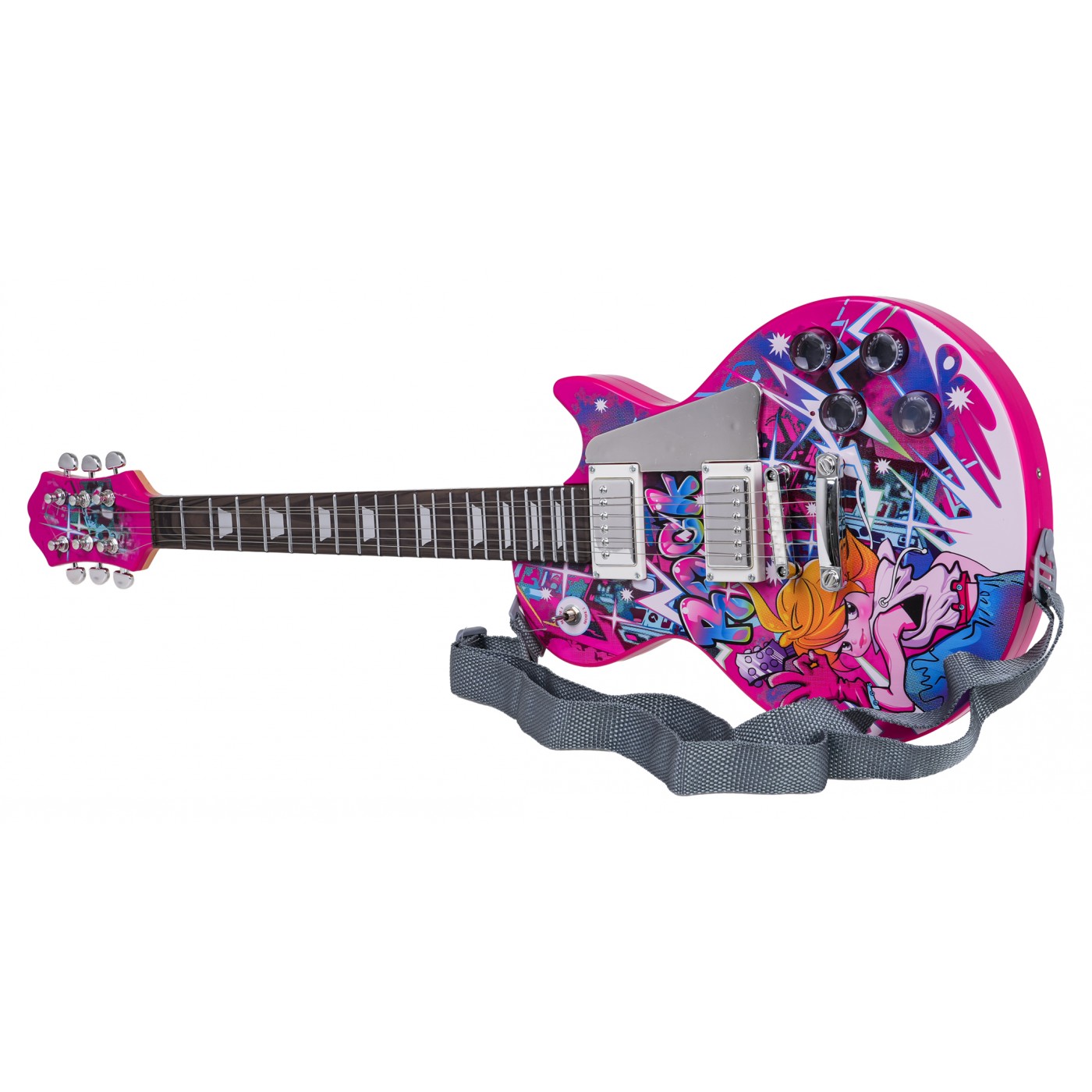 Pink Guitar Set