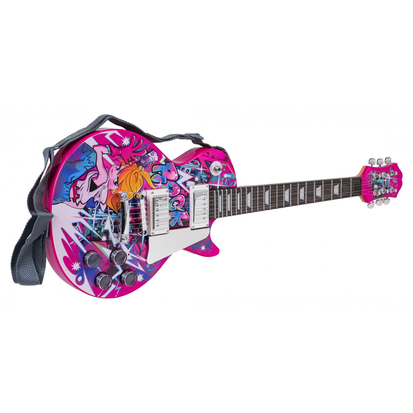 Pink Guitar Set