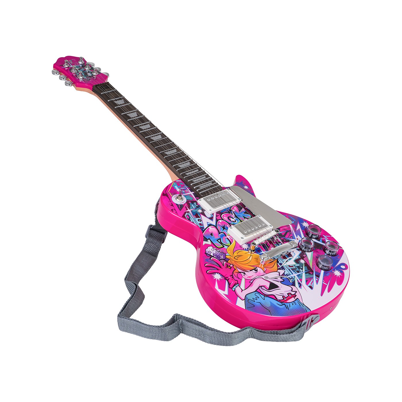 Pink Guitar Set