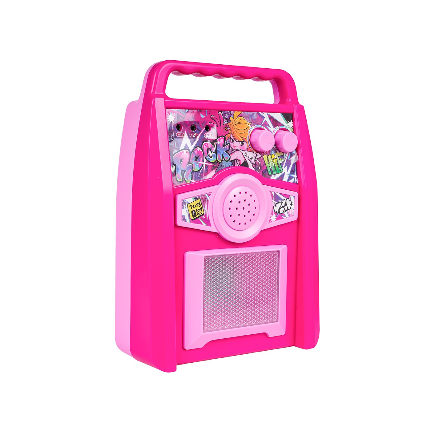 Guitar + Amplifier Set Pink