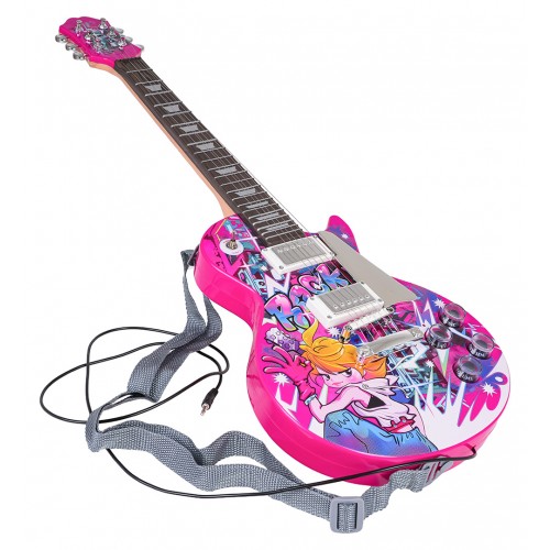 Guitar + Amplifier Set Pink