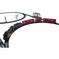 Retro Train with Lights, Sounds and Smoke Function 207cm