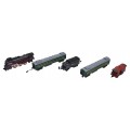 Retro Train with Lights, Sounds and Smoke Function 216cm