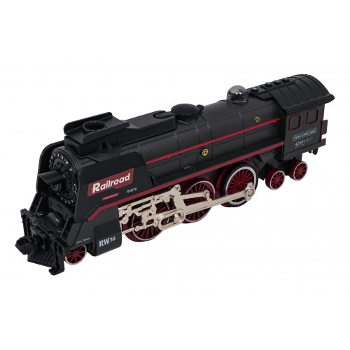 Retro Train with Lights, Sounds and Smoke Function 216cm