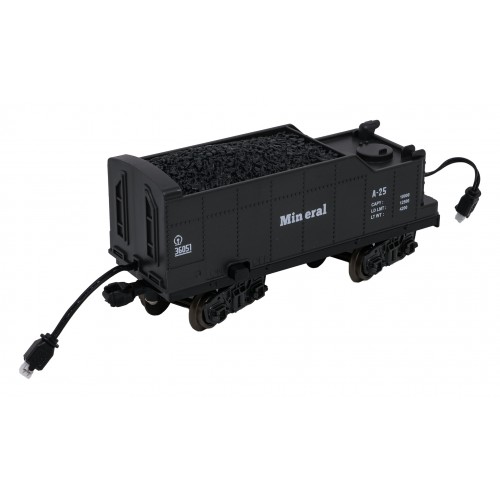 Retro Train with Lights, Sounds and Smoke Function 216cm