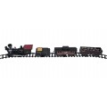 Transport Retro Train with Light, Sound and Smoke Function 172cm