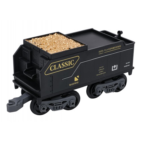Transport Retro Train with Light, Sound and Smoke Function 172cm