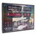 Retro Train with Lights, Sounds and Smoke Function 138cm