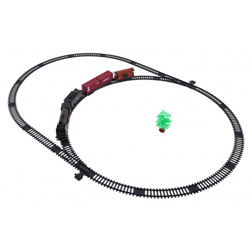Retro Train with Lights, Sounds and Smoke Function 138cm
