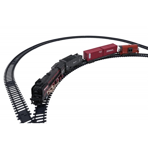 Retro Train with Lights, Sounds and Smoke Function 138cm