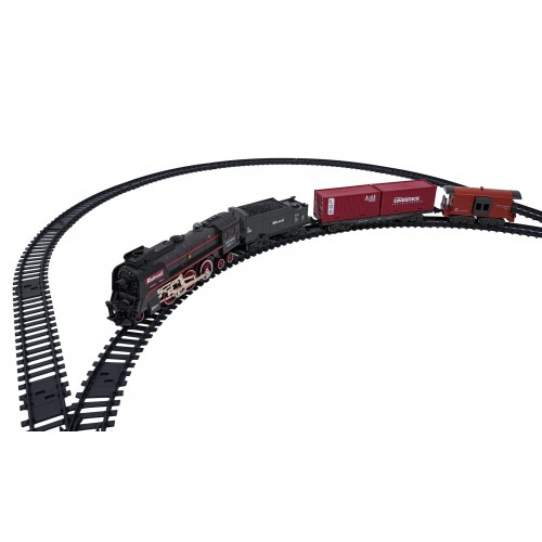 Retro Train with Lights, Sounds and Smoke Function 138cm