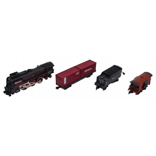 Retro Train with Lights, Sounds and Smoke Function 138cm
