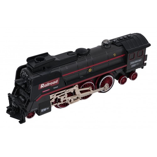 Retro Train with Lights, Sounds and Smoke Function 138cm