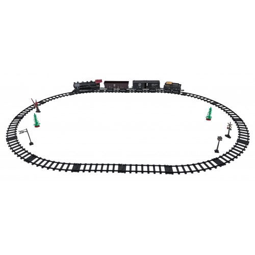 Retro Train with Lights, Sounds and Smoke Function 172cm
