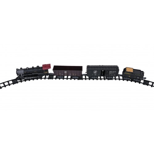 Retro Train with Lights, Sounds and Smoke Function 172cm