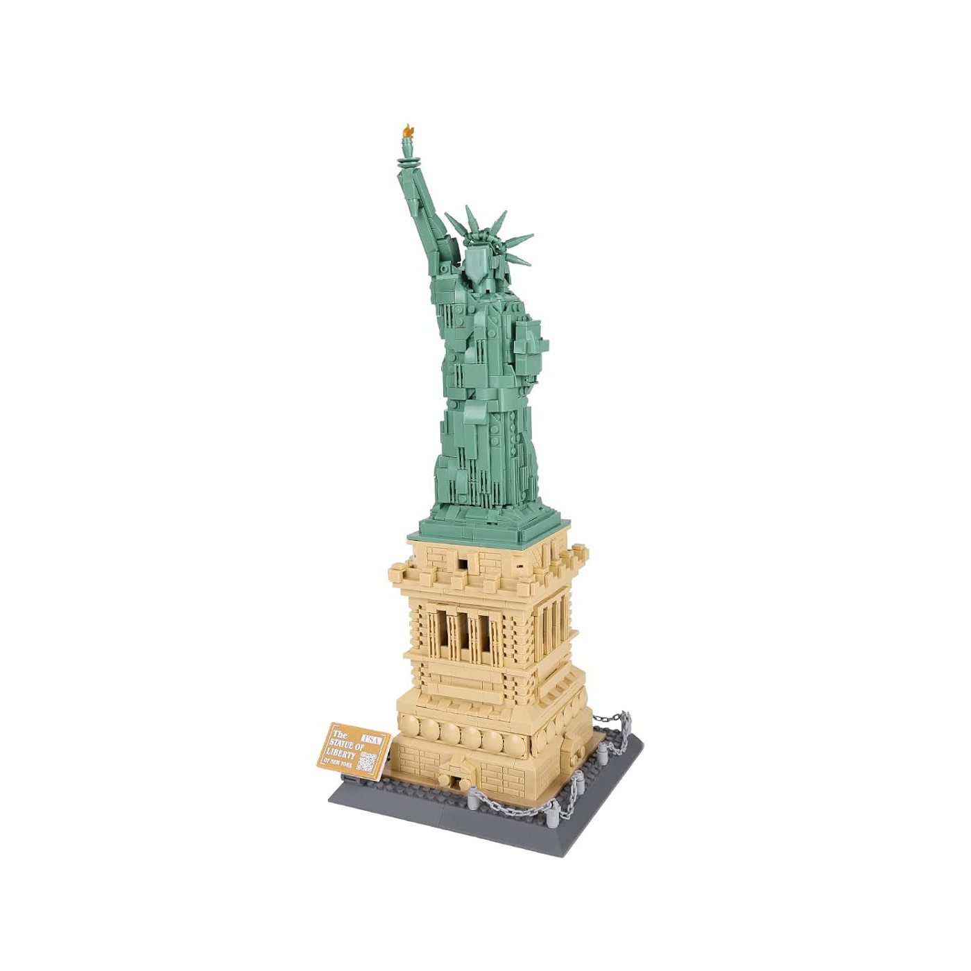 Building Blocks Set Series Buildings Statue of Liberty 1409pcs.