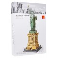 Building Blocks Set Series Buildings Statue of Liberty 1409pcs.