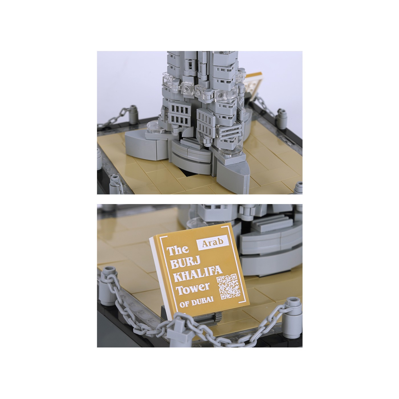 Burj Khalifa Building Series Set 555pcs.