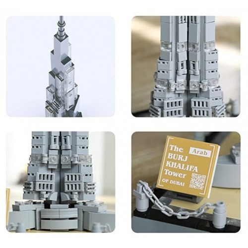 Burj Khalifa Building Series Set 555pcs.
