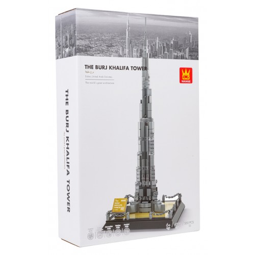 Burj Khalifa Building Series Set 555pcs.