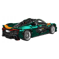 Sports Car Building Blocks Set Green 3268pcs.