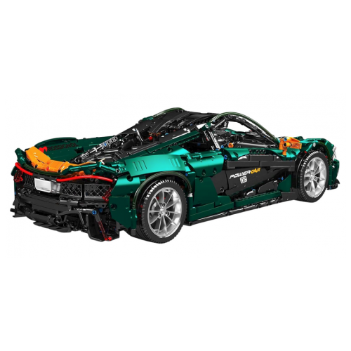 Sports Car Building Blocks Set Green 3268pcs.