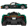 Sports Car Building Blocks Set Green 3268pcs.